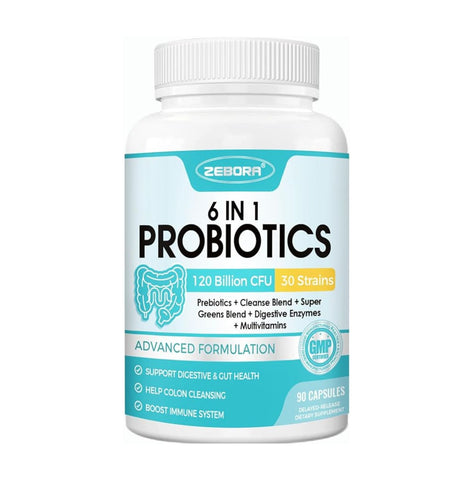 6-in-1 Probiotics for Gut & Immune Health