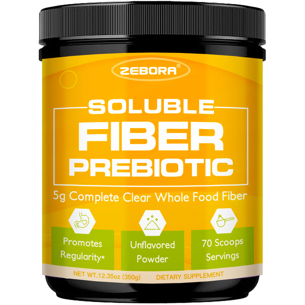 Soluble Fiber Prebiotic Powder – 70 Servings - ZEBORA