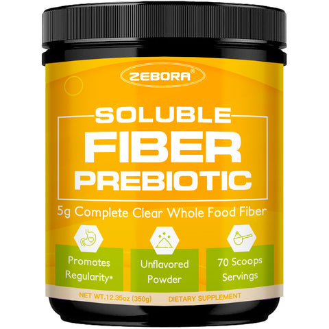 Soluble Fiber Prebiotic Powder – 70 Servings - ZEBORA