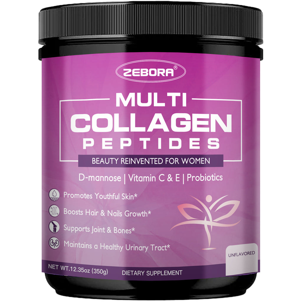 Unflavored Collagen Peptides for Women with Probiotics 35 Servings