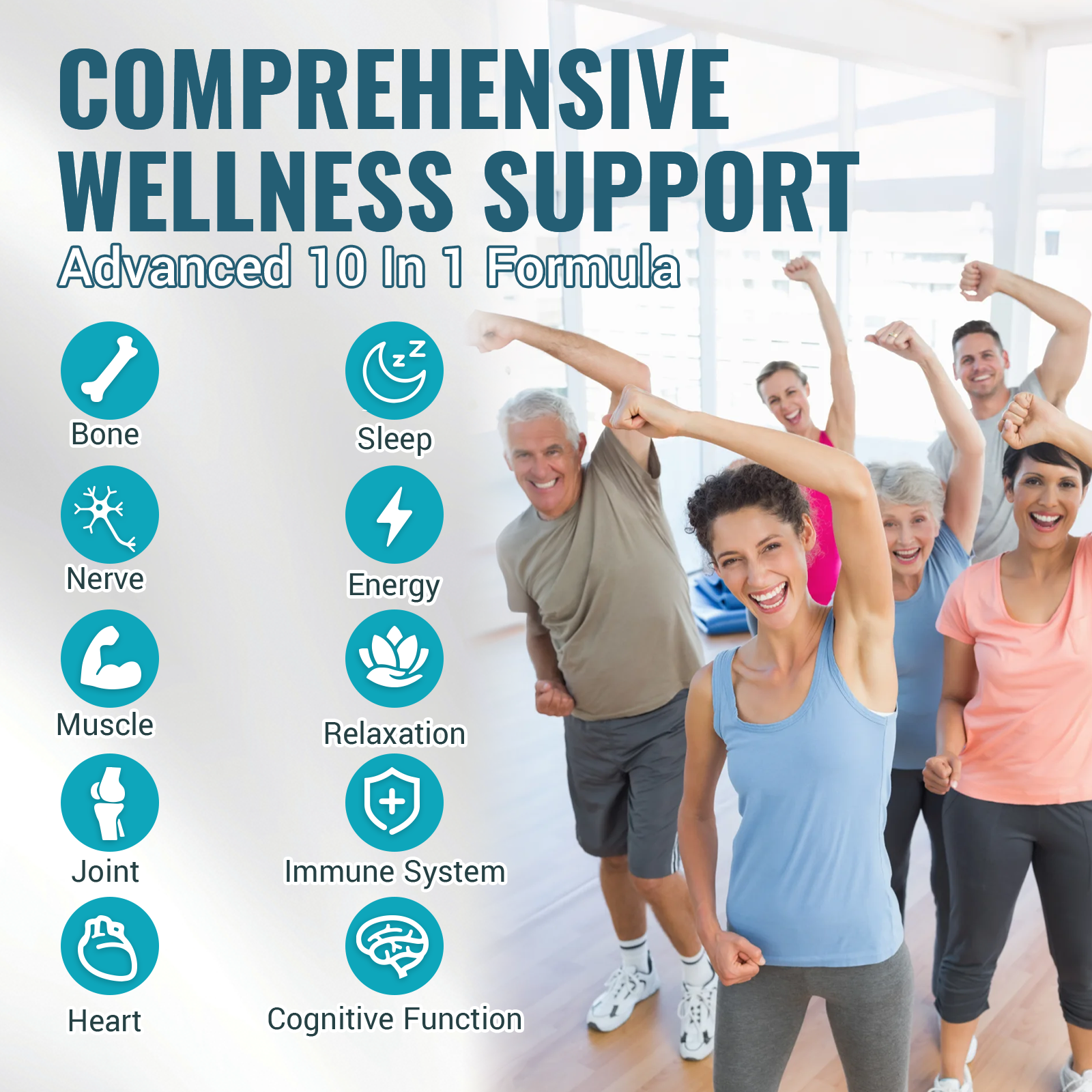 Magnesium Glycinate 500mg, High Absorption Magnesium Supplement with Vitamins B6 & D3, Chelated Magnesium Glycinate Capsules for Muscle, Heart, Calm & Immune Health, Non-Buffered, 120 Capsules