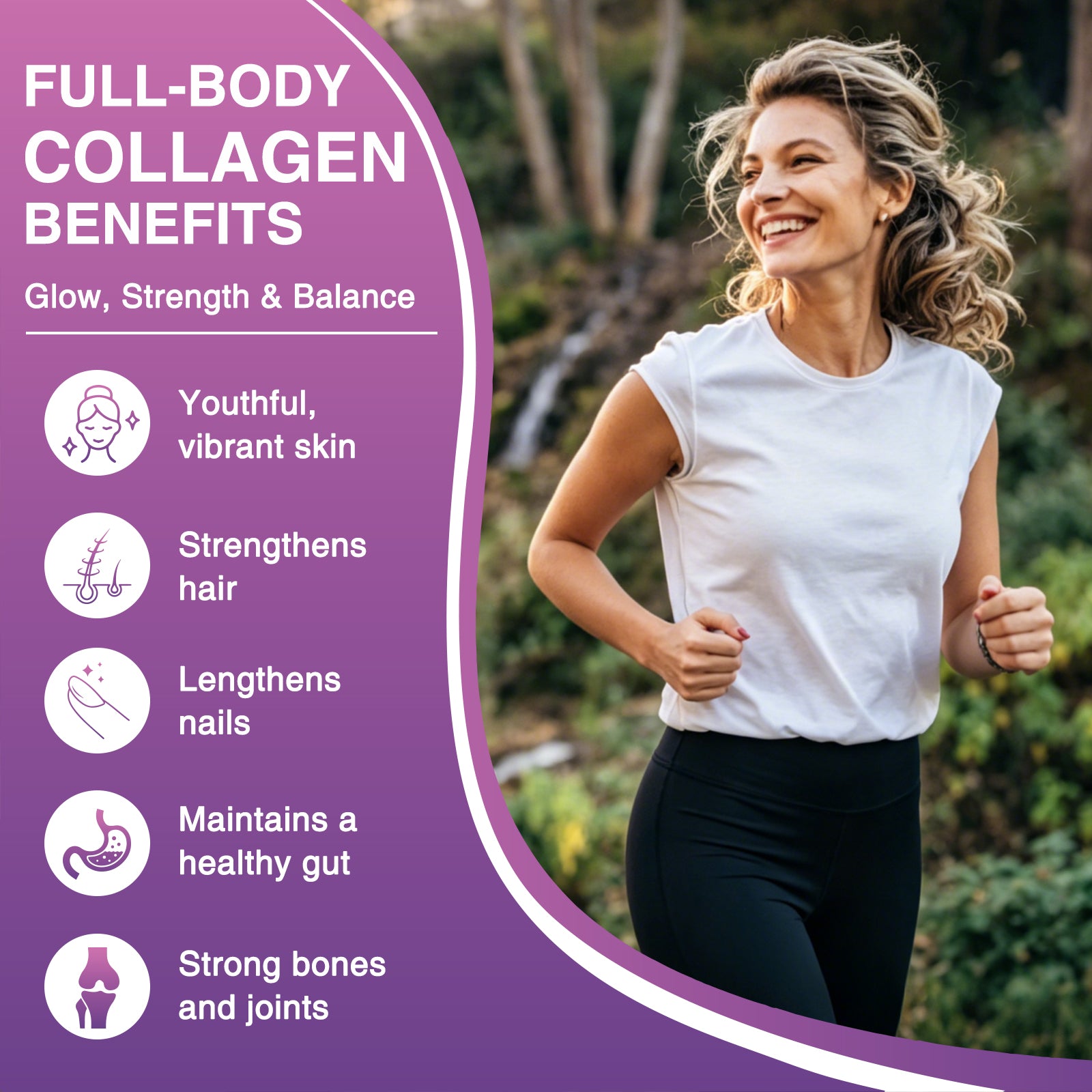 Unflavored Collagen Peptides for Women with Probiotics 35 Servings
