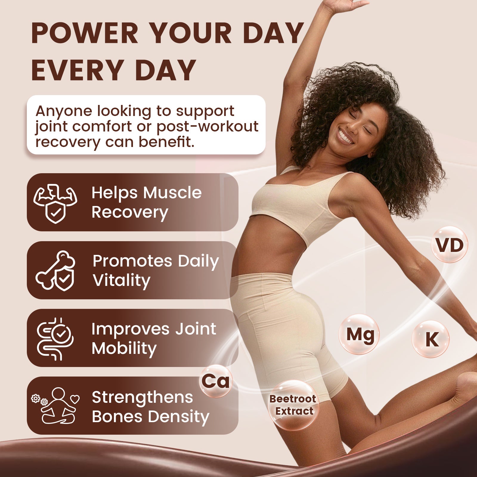 Chocolate Multi Collagen Peptides for Women, 35 Servings
