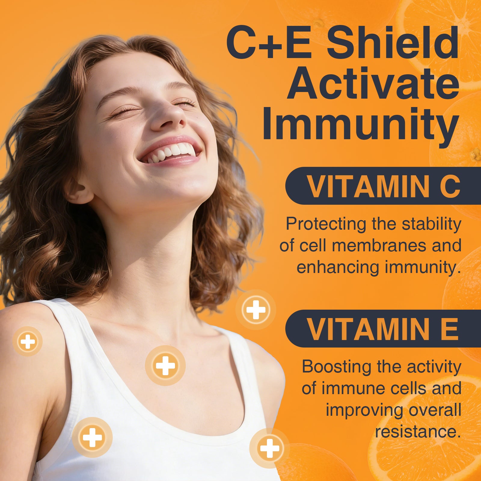 CoQ10 Supplement 200mg Gummies for Heart and Immune Support, Natural Orange, 90 Gummies