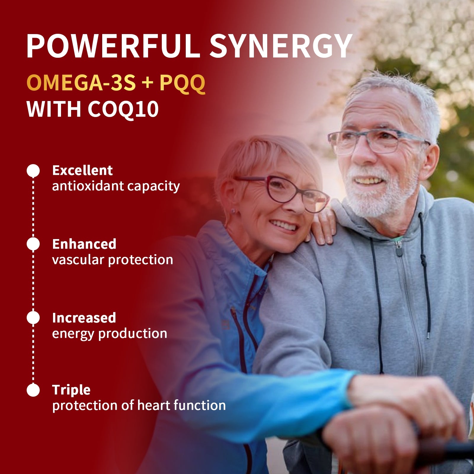 CoQ10 600mg Extra Strength with PQQ Omega 3 BioPerine Heart Health Energy 120 Softgels