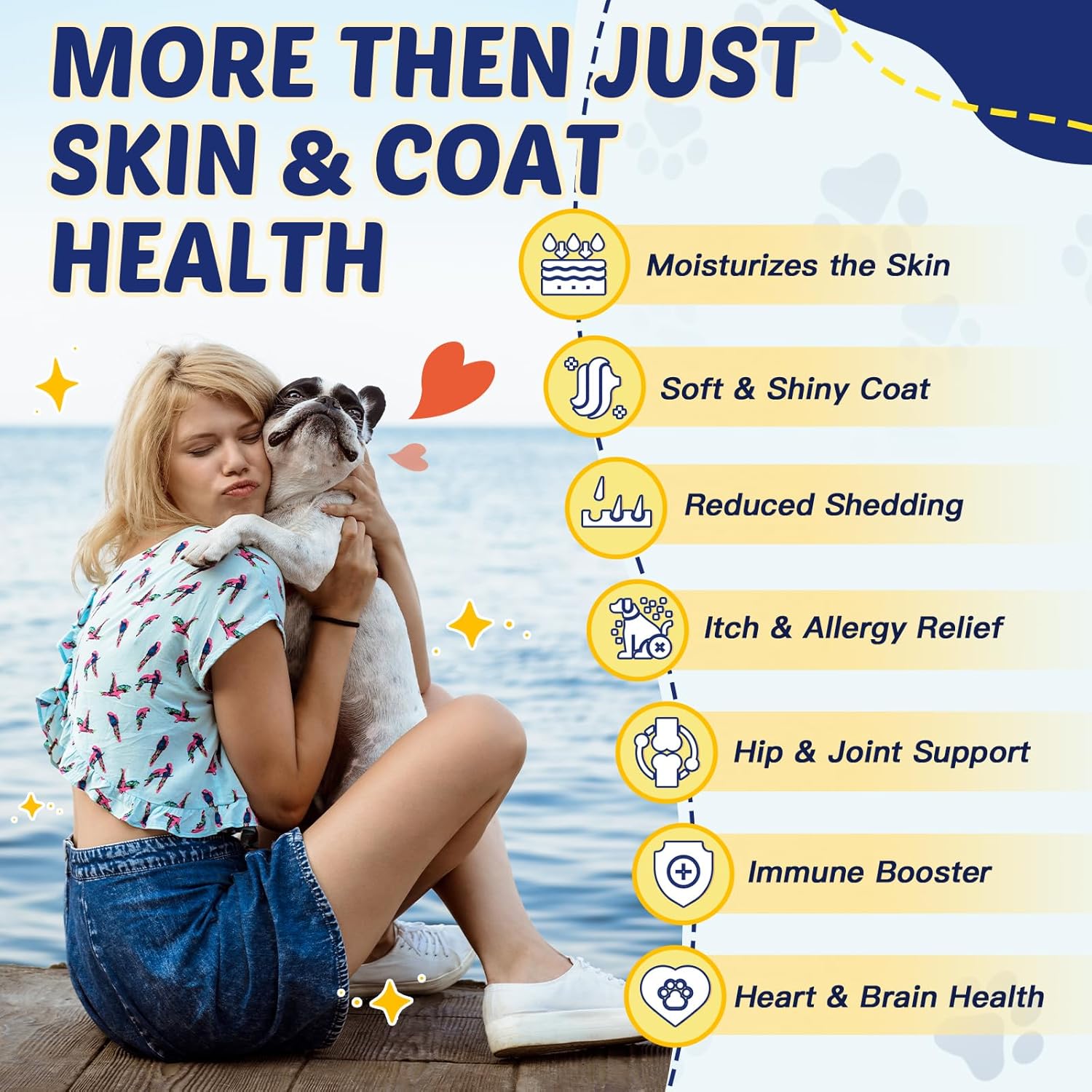 Fish Oil Supplement for Dogs and Cats' Effects