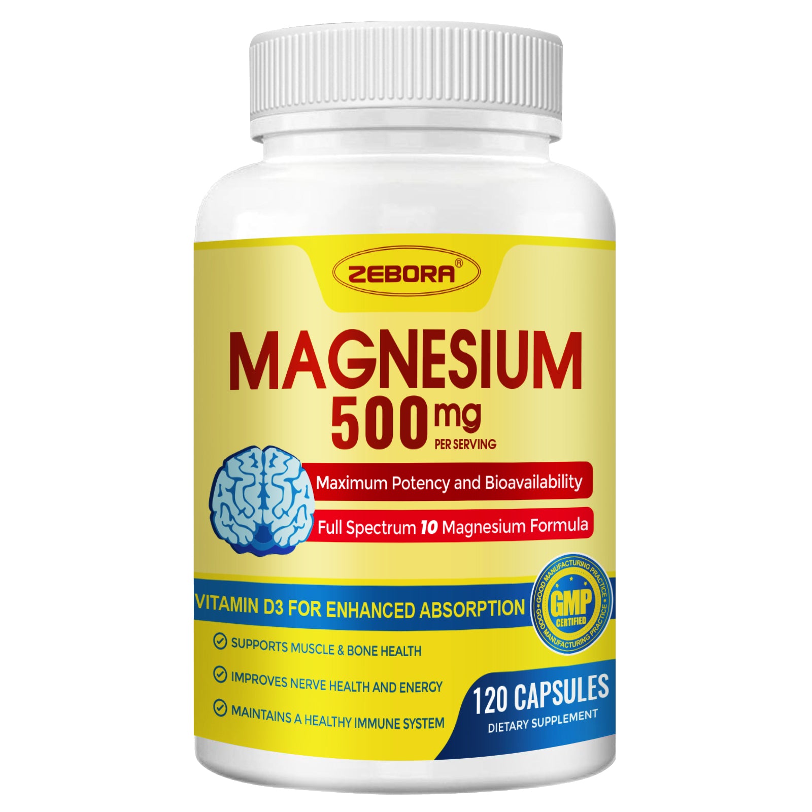 Magnesium Glycinate Complex Supplement