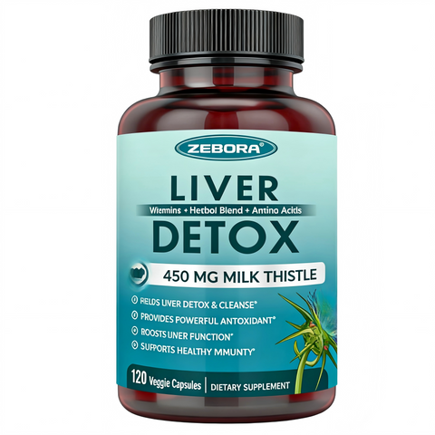 ZEBORA Milk Thistle for Adults, 120 Capsule