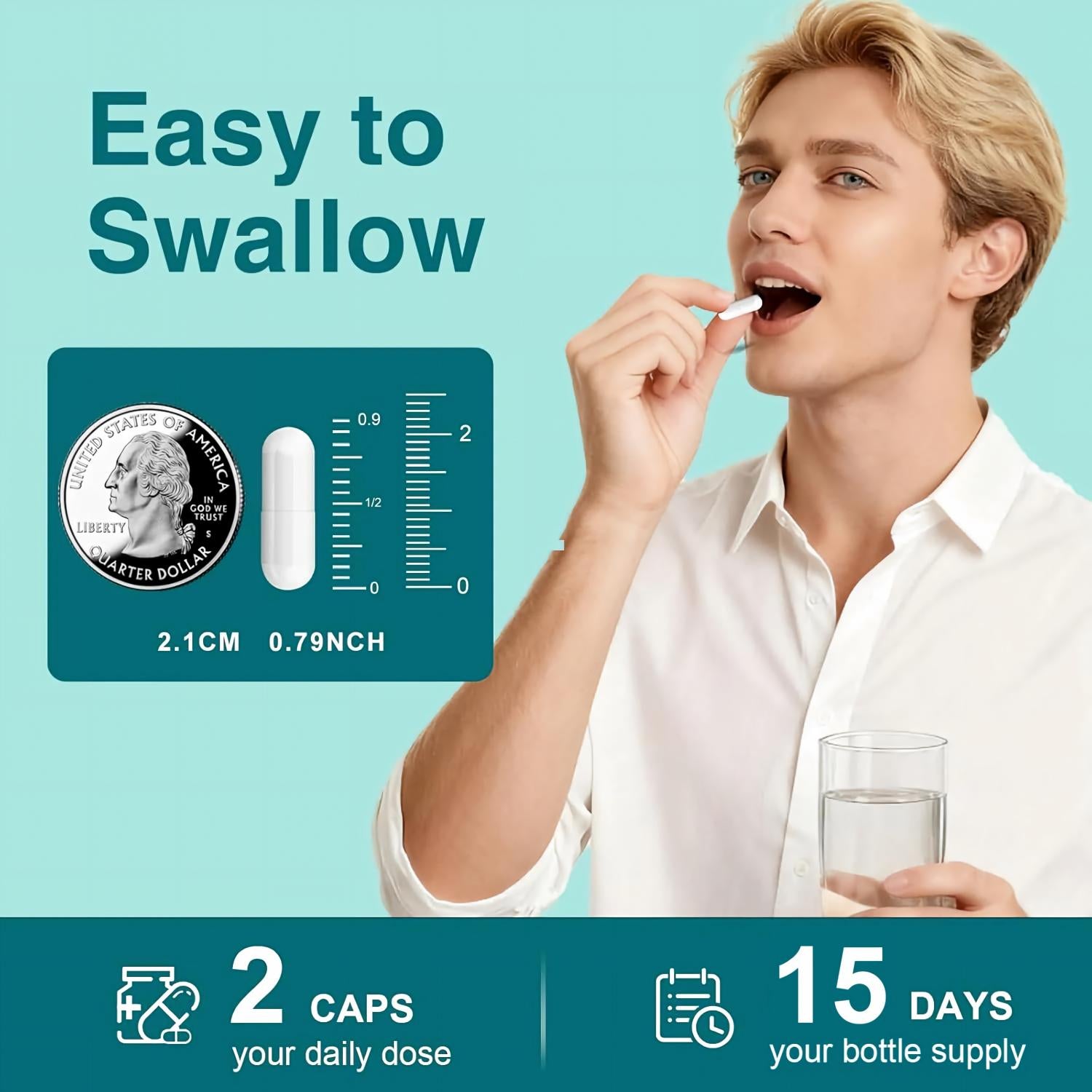 6-in-1 Probiotics for Gut & Immune Health, 30caps