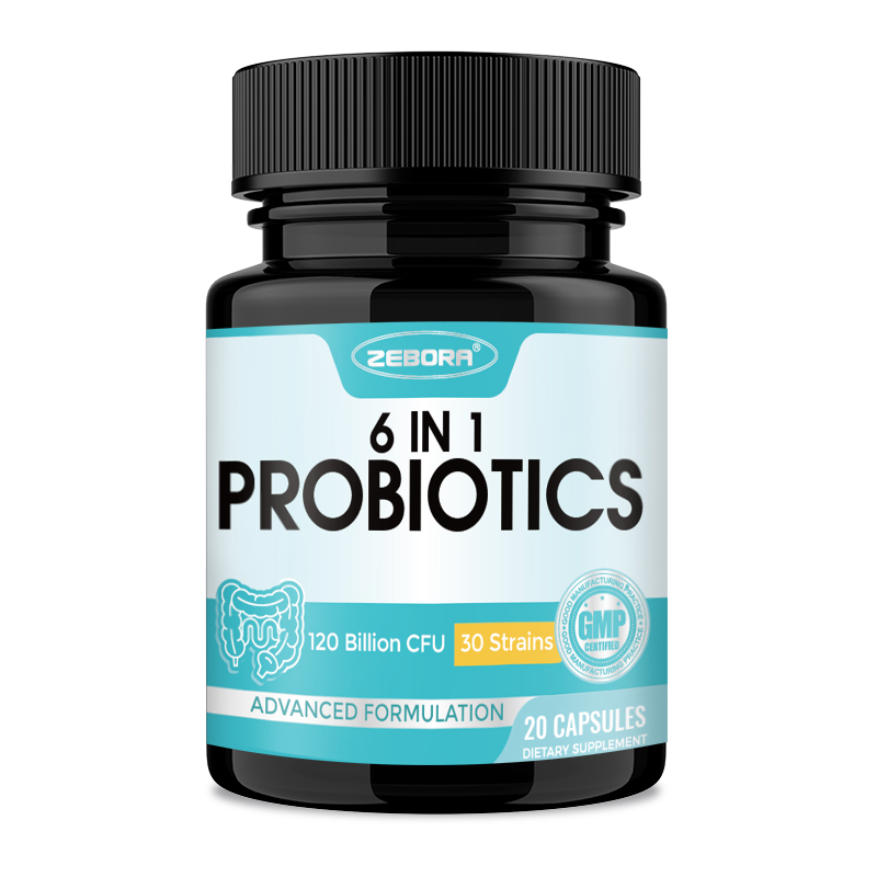 6-in-1 Probiotics for Gut & Immune Health, 30caps