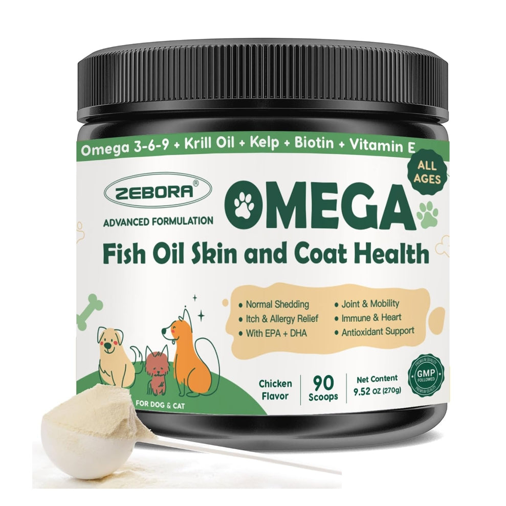Fish Oil Powder for Dogs & Cats