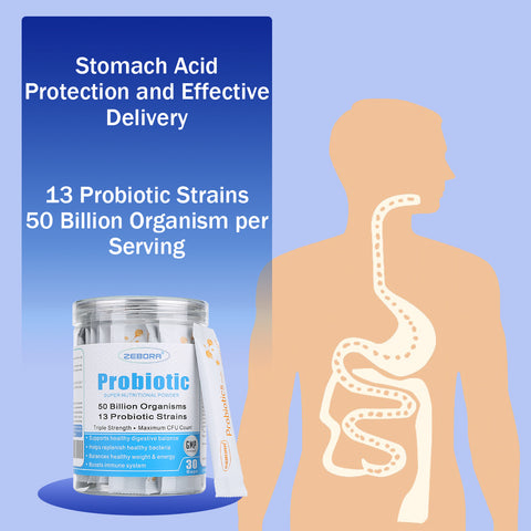 Probiotics powder for Adults and Kids with Prebiotics