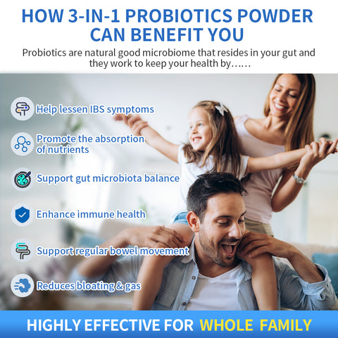 ZEBORA Probiotics 100 Billion CFU + Prebiotics for Adults